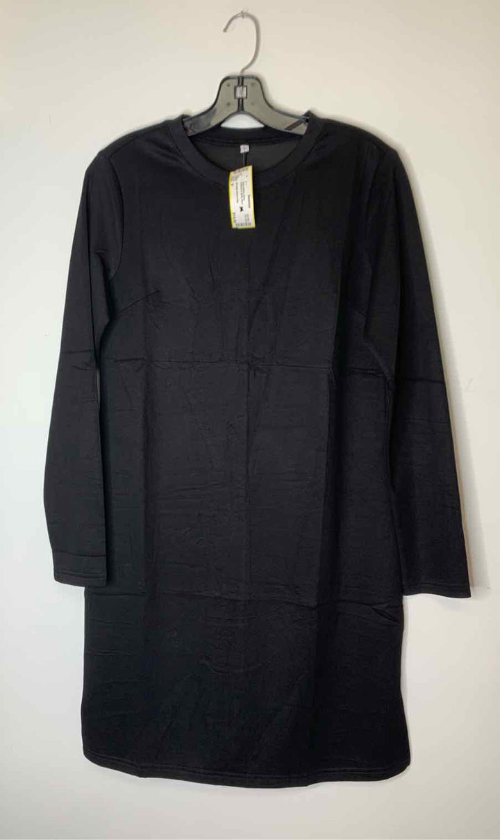 Women Size S Black long sleeve dress