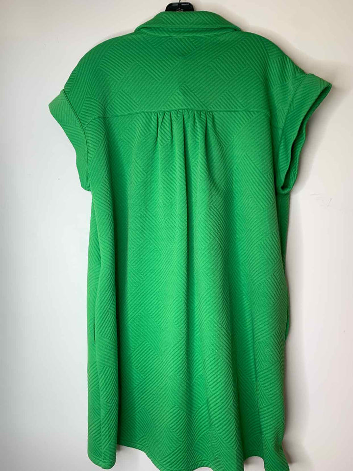 Women Size M Entro Green sleeveless dress