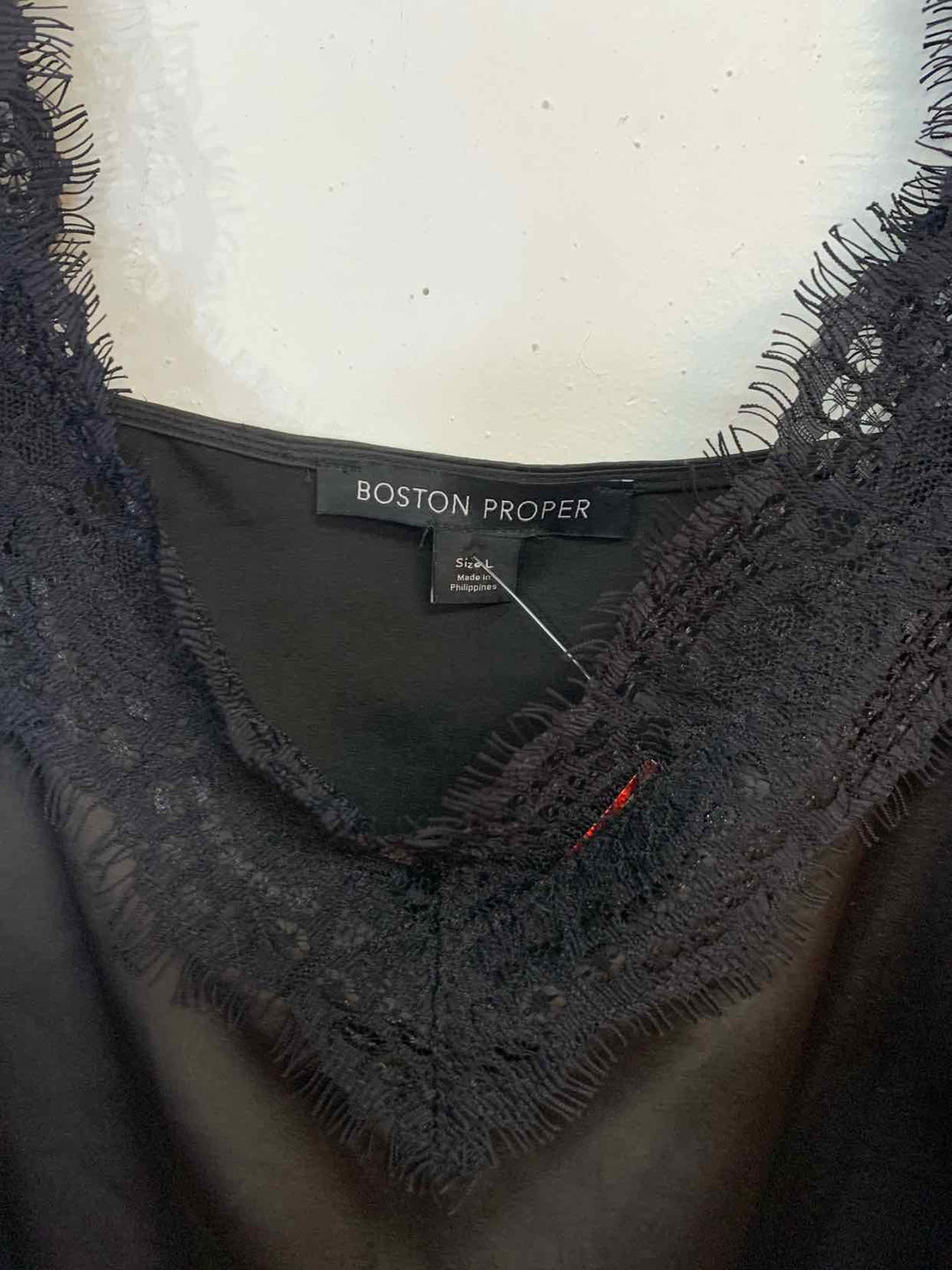 Boston Proper Women Size L Black sleeveless
