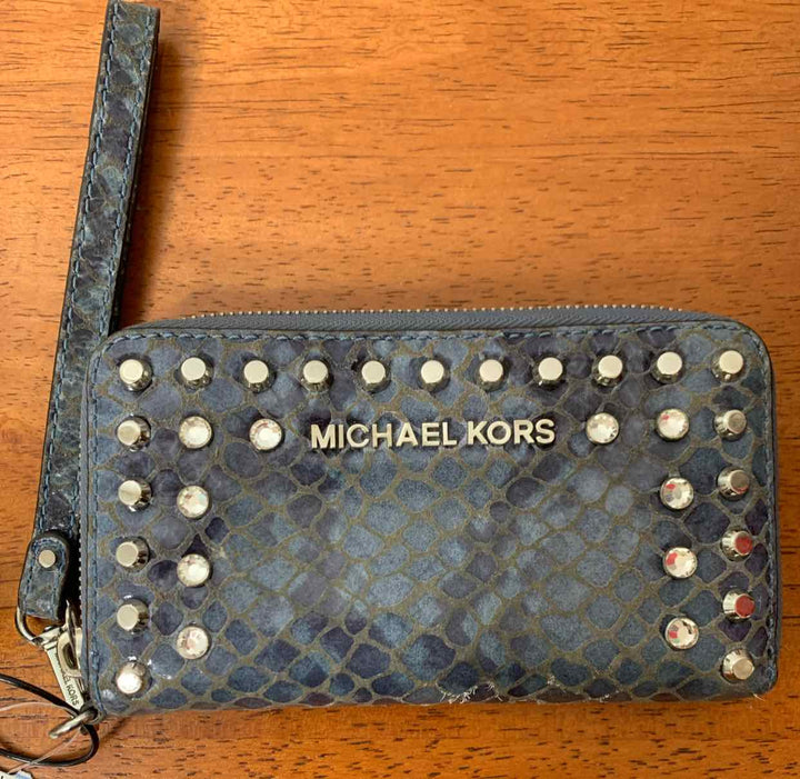 Michael Kors Blue wristlet