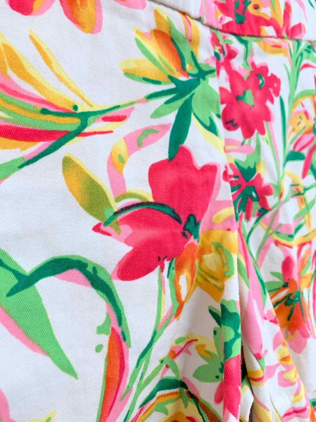 J Crew Size 2 Pink Floral skort