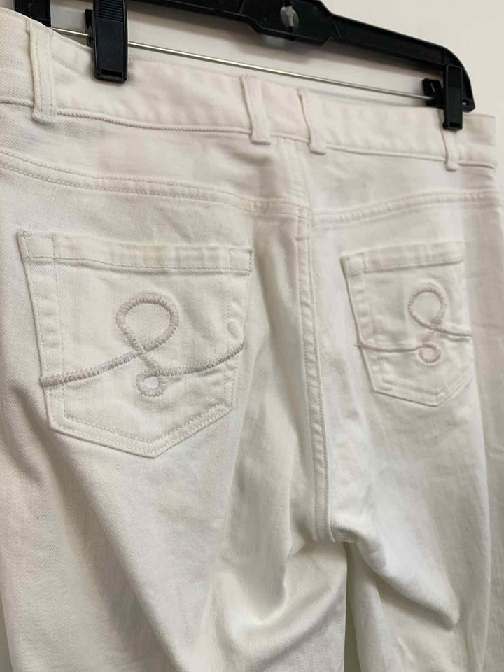 Women Size 6 Lilly Pulitzer White Jeans