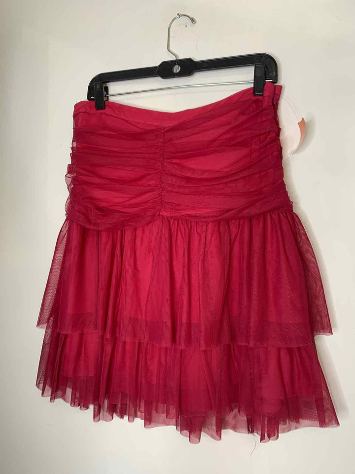 Maeve Size 12 Burgundy Shorts