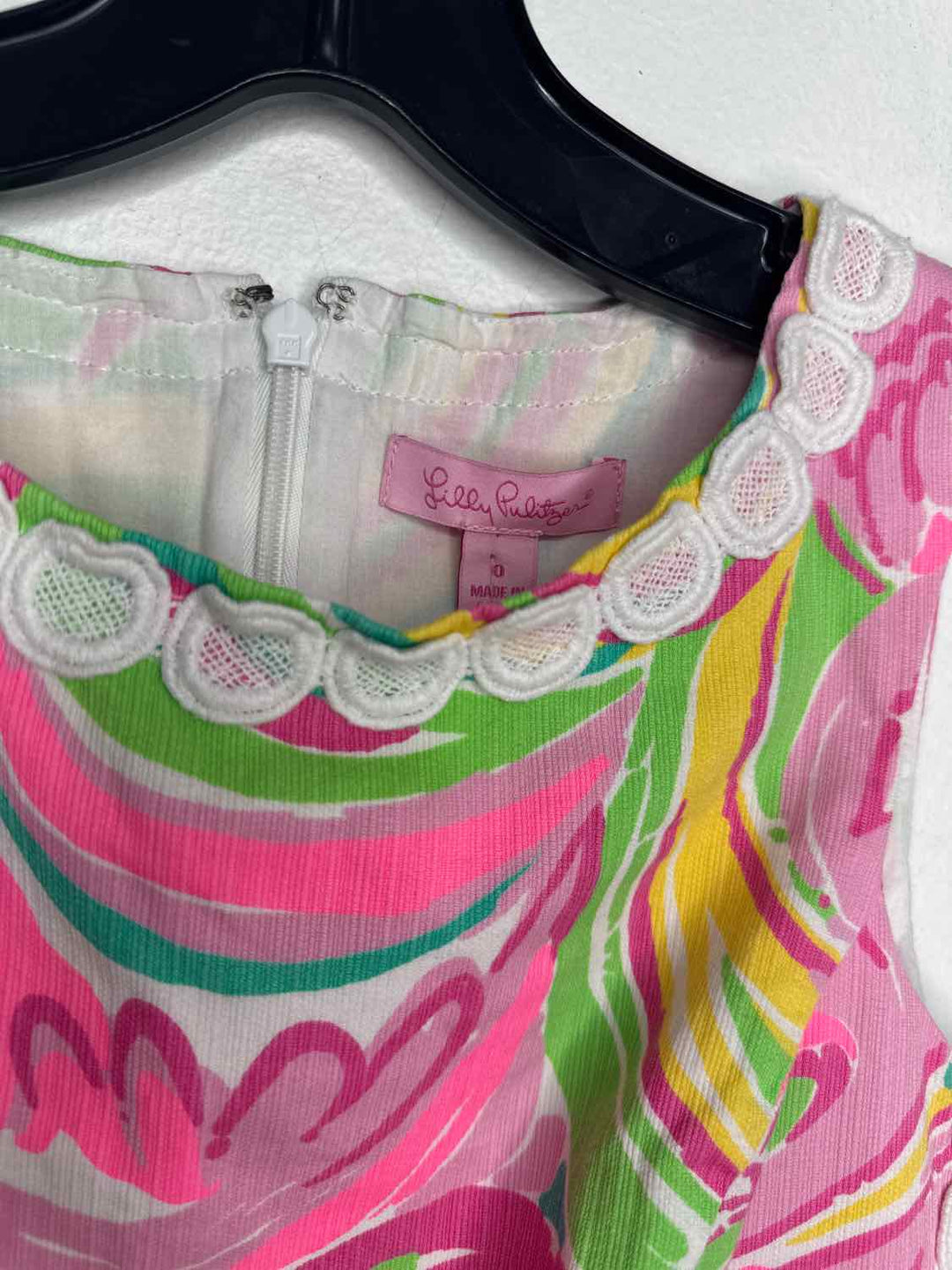 Lilly Pulitzer Size 0 Pink short sleeve