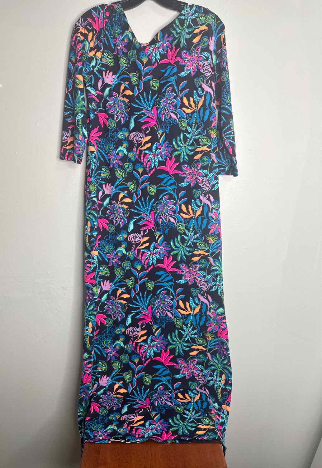 Lilly Pulitzer Size Check Size Multi-Color long sleeve dress