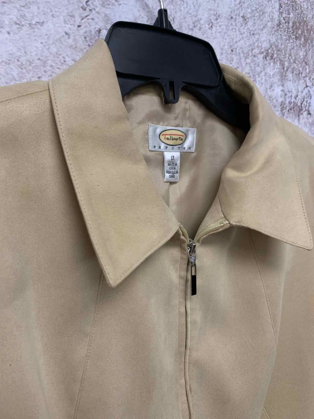 Talbots tan Women Size 12 jacket