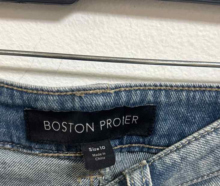 Boston Proper Size 10 Denim Teal Jeans