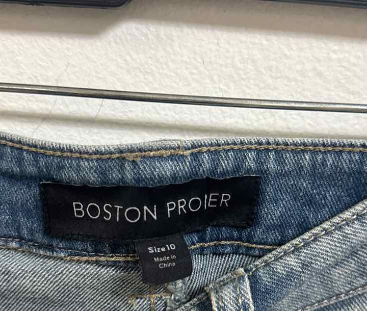 Boston Proper Size 10 Denim Teal Jeans