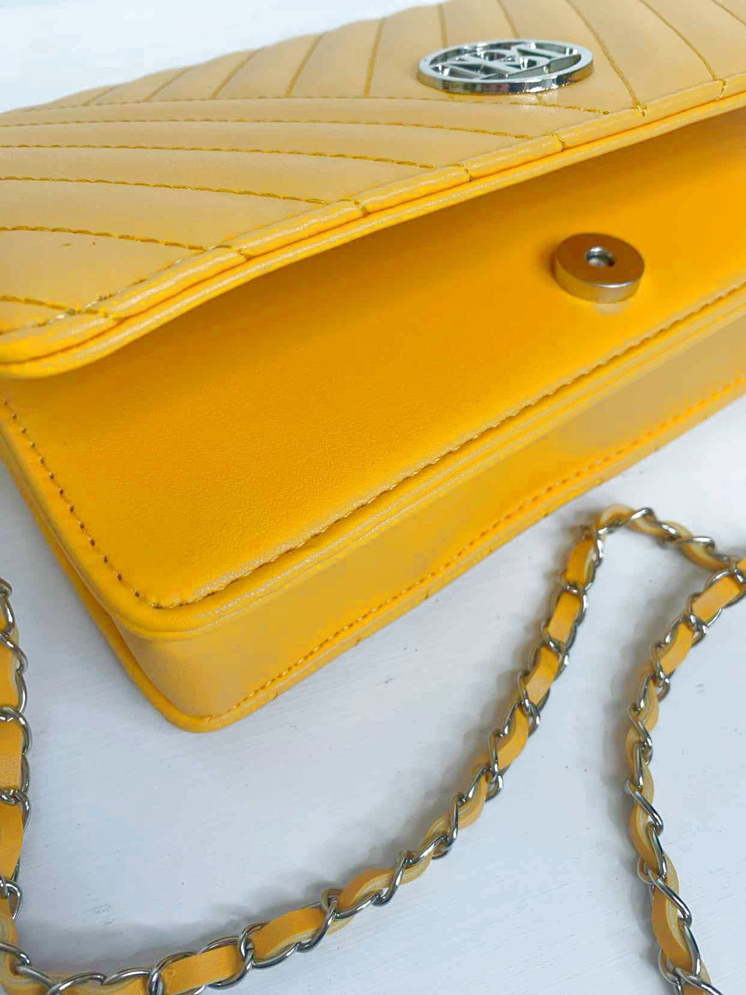 Badgley Mischka Mustard crossbody