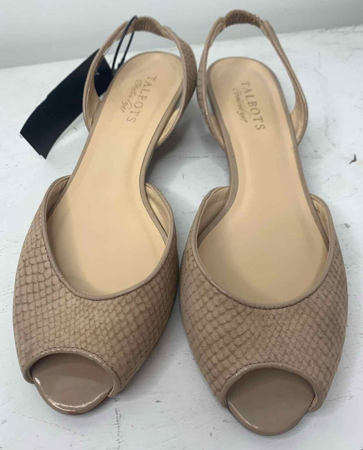 Talbots tan W Shoe Size 8 wedge