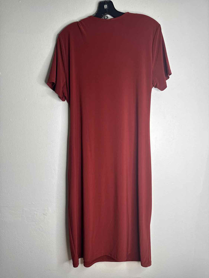 Anne Klein Size 16 Red short sleeve