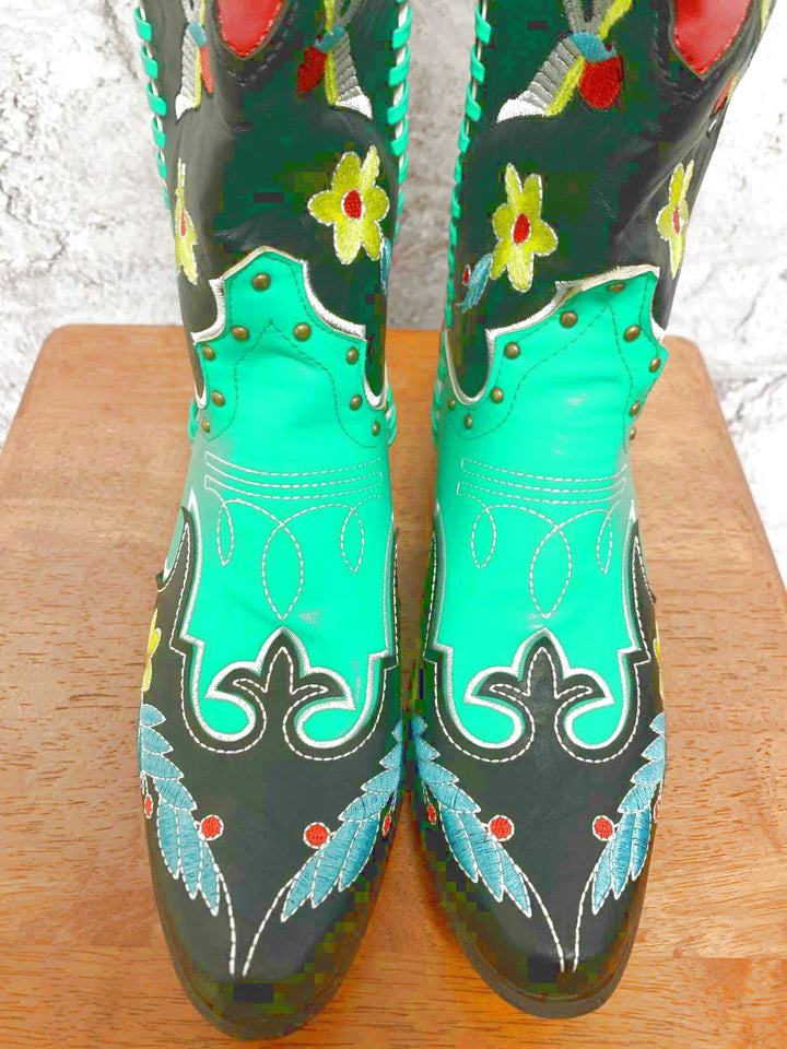 Urban Outfitters Multi-Color W Shoe Size 41 cowgirl boot