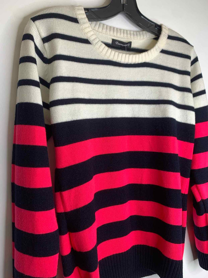 Teamspirit striped Women Size S sweater