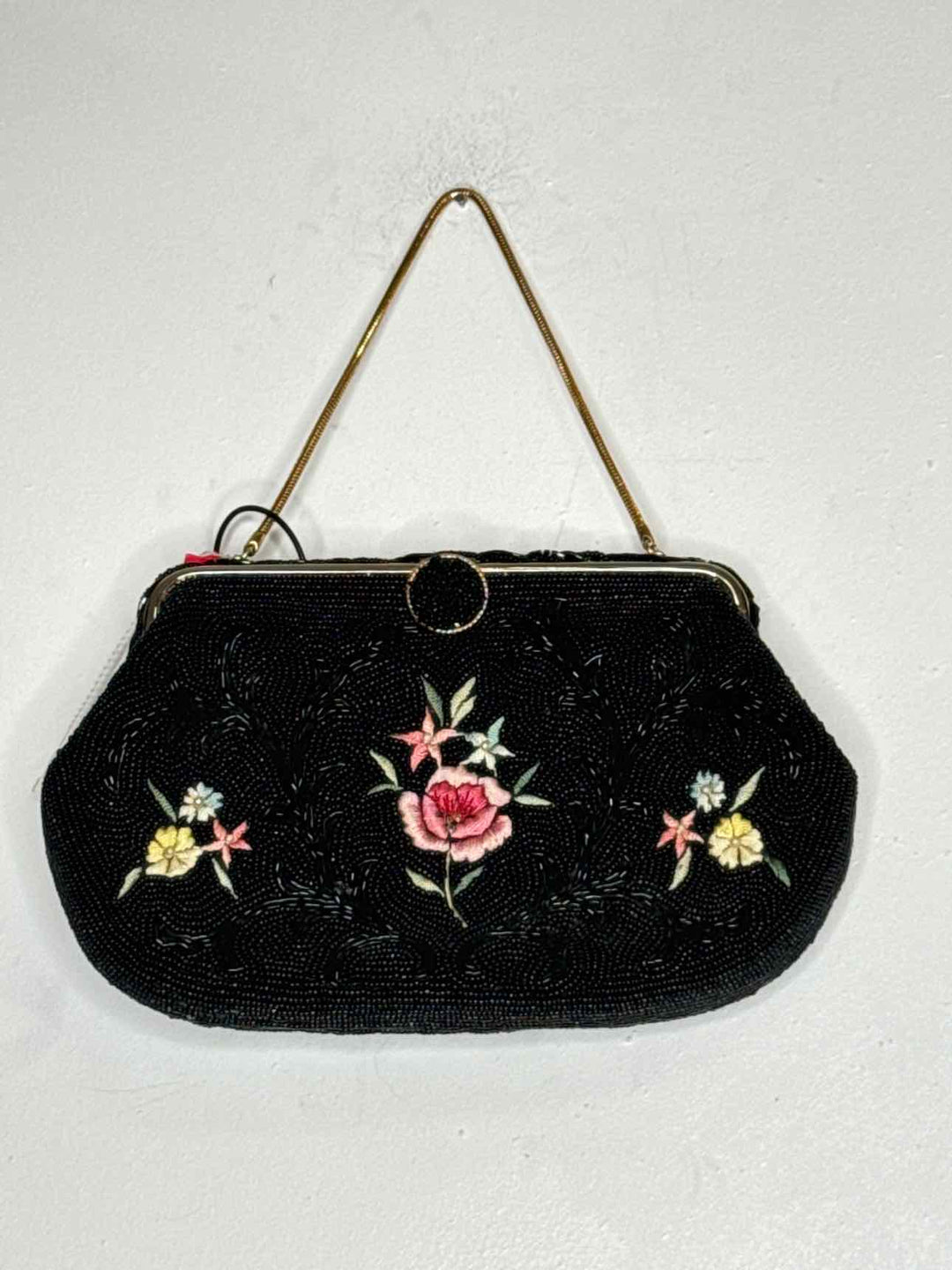 Black evening bag