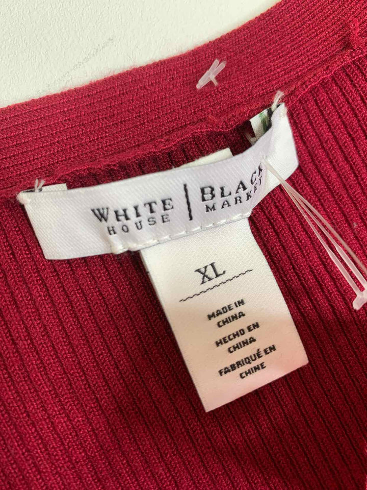 White Black Market Women Size XL Red long sleeve top