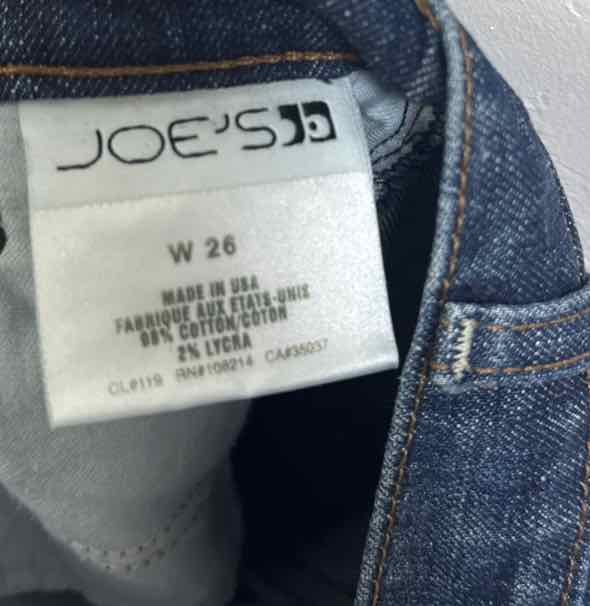 Joes Size 26 Denim Jeans