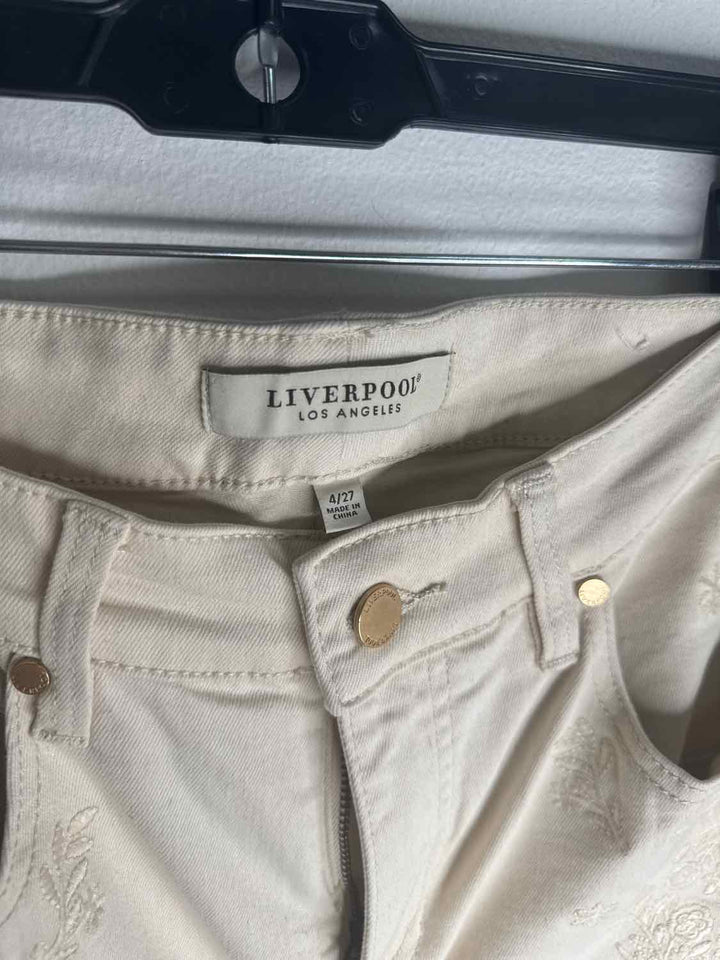Liverpool Los Angeles Size 27 Khaki casual