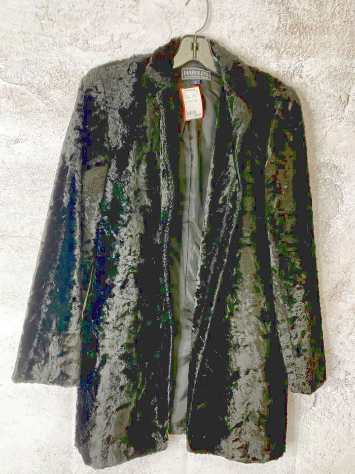 Harold's Black Women Size 2 jacket