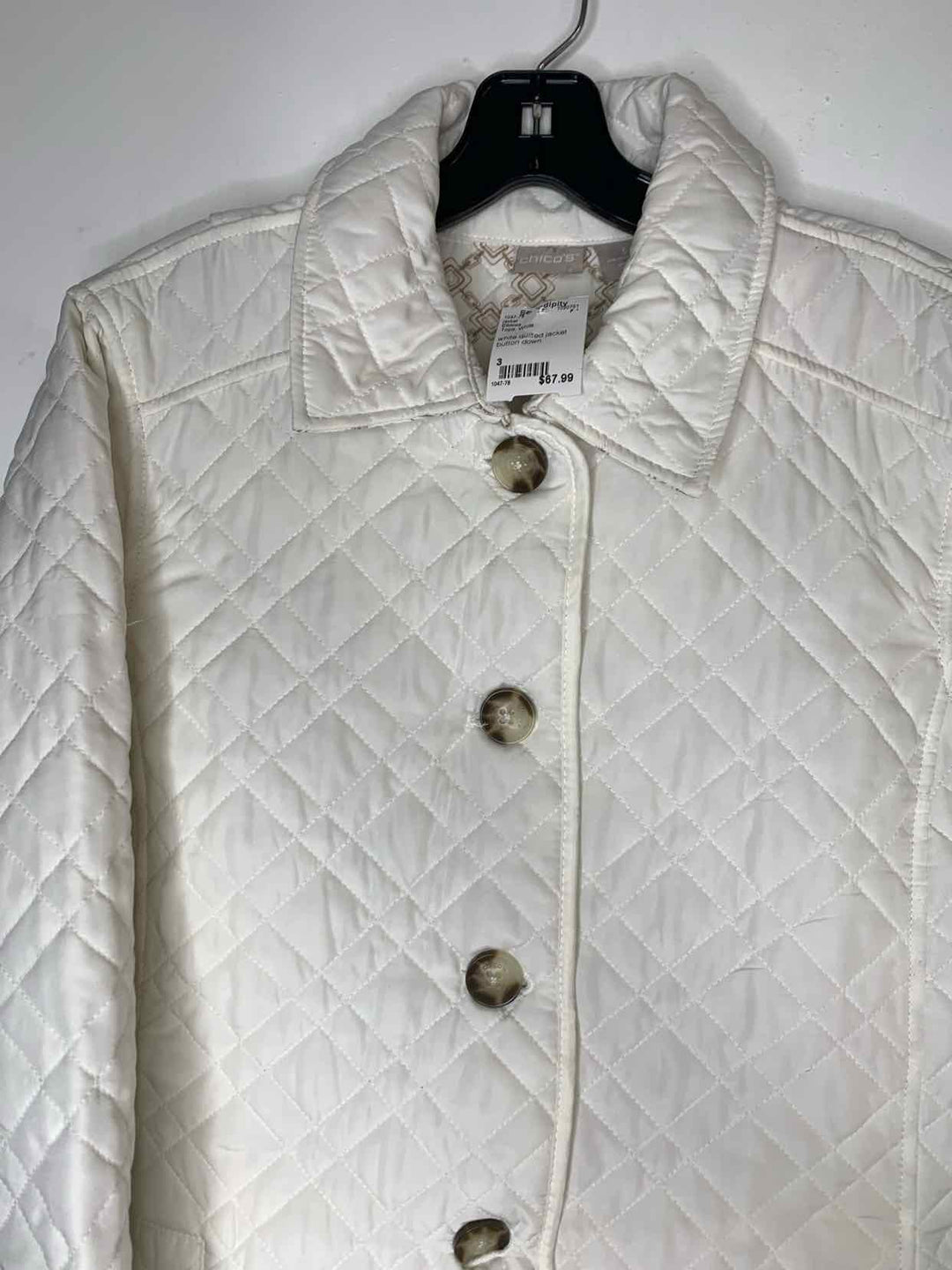 Chicos White Women Size 3 jacket