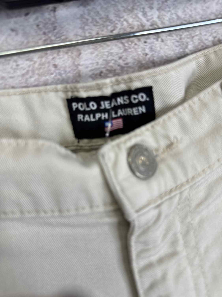 Women Size 14 Ralph Lauren Ivory Jeans