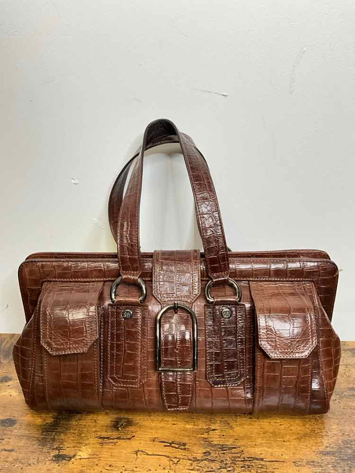 Stuart Weitzman Brown Shoulder bag