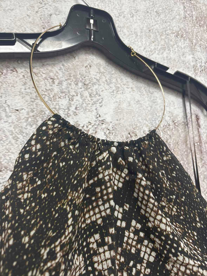 Fashion Nova Size L Black spaghetti strap dress