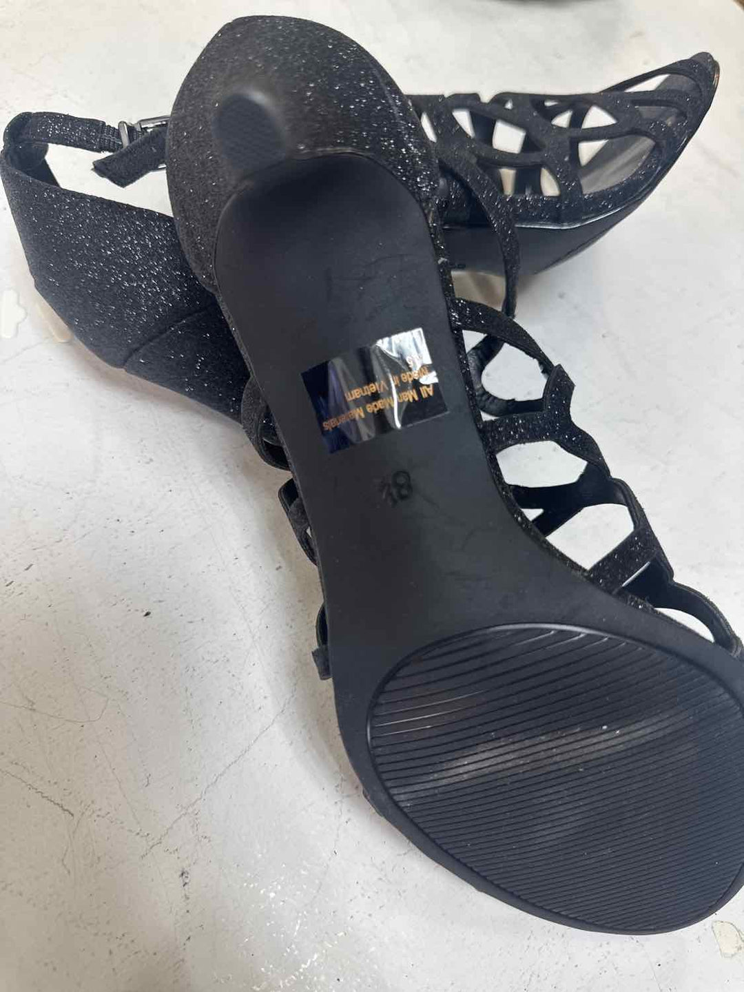 Coach Shoe Size 8.5 Black high heel