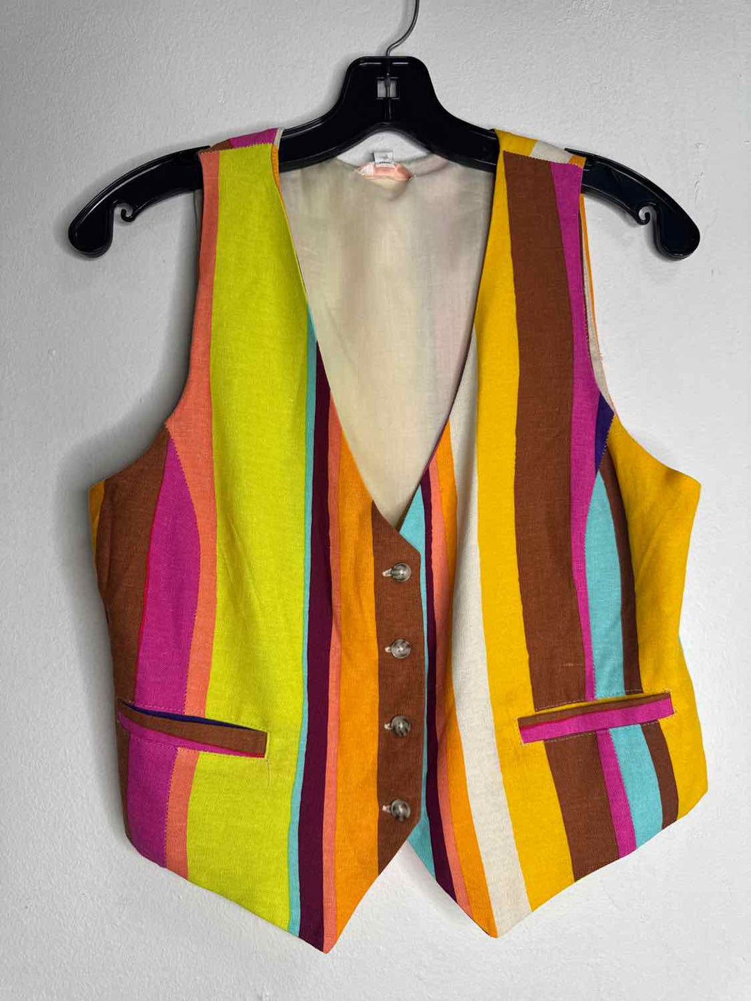 GB Size S Multi-Color Striped vest