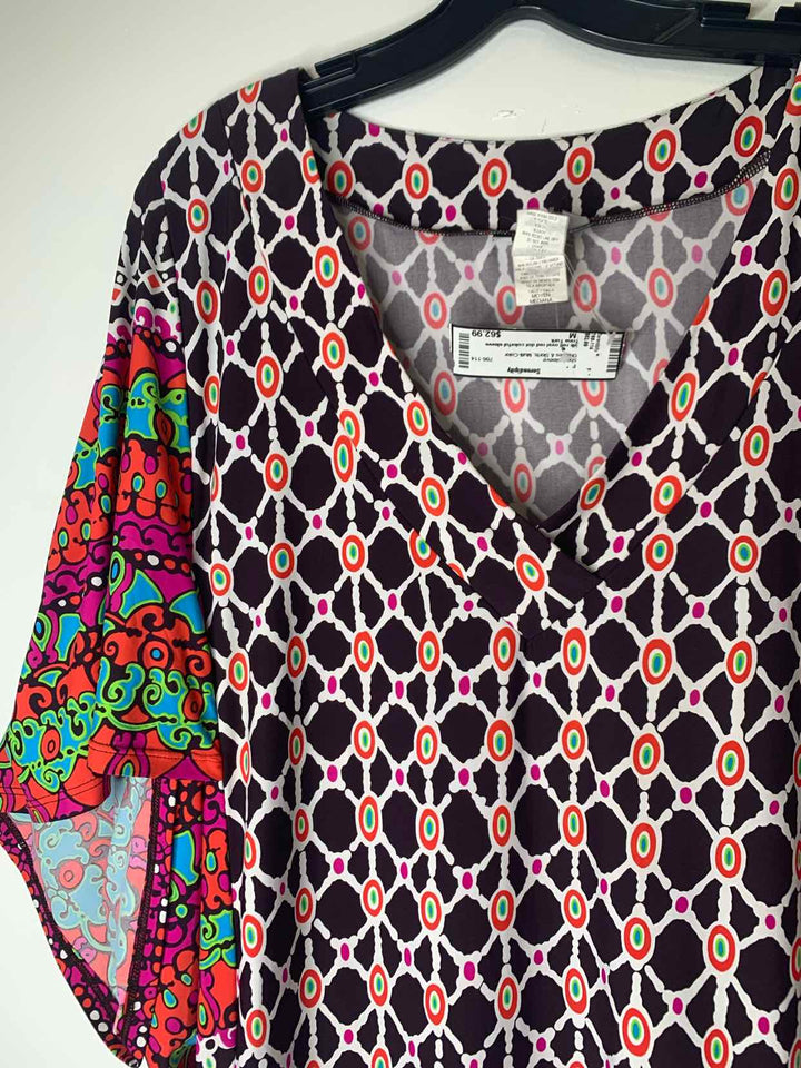 Women Size M Trina Turk Multi-Color short sleeve