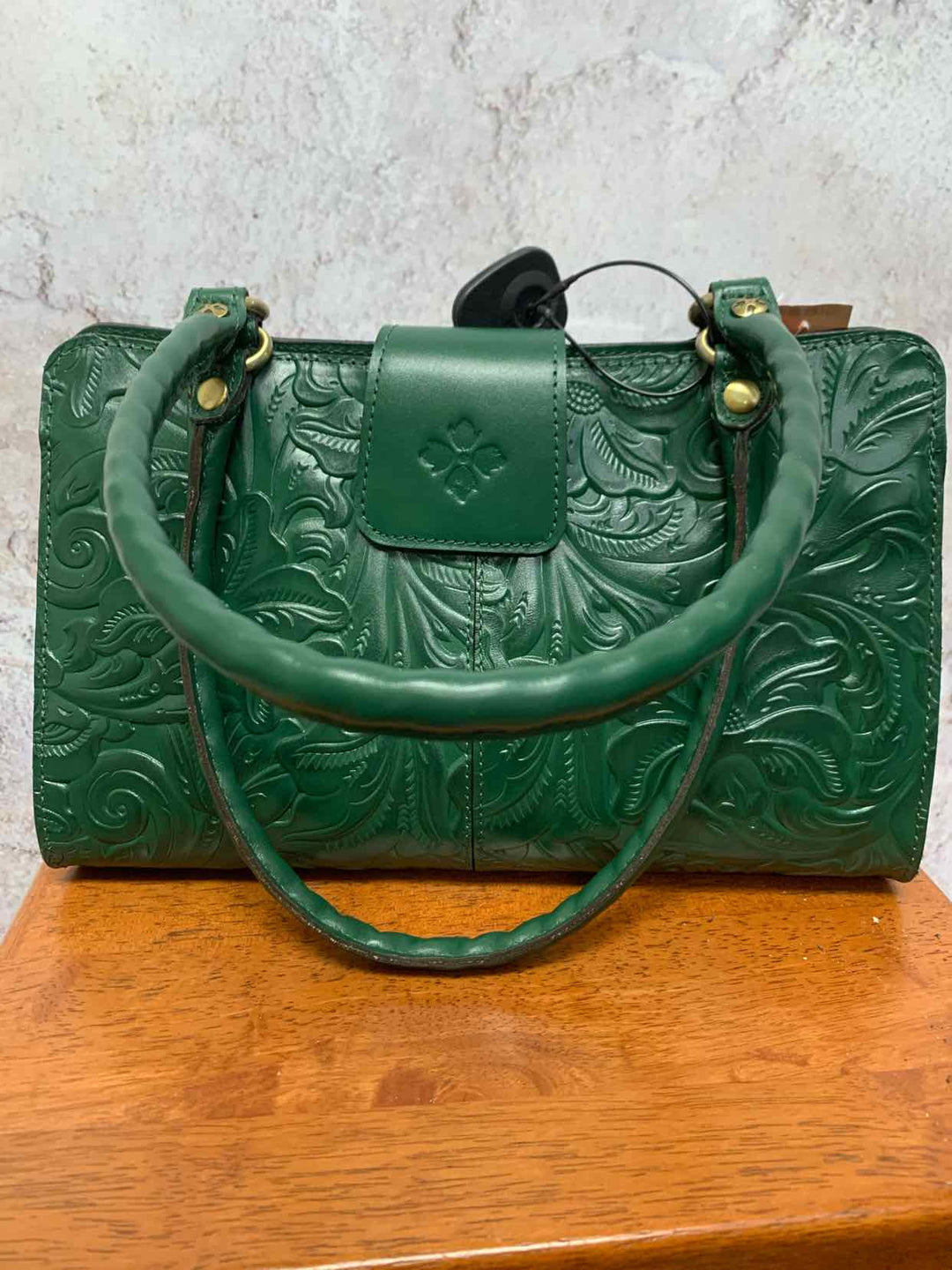 Patricia Nash Green shoulder bag