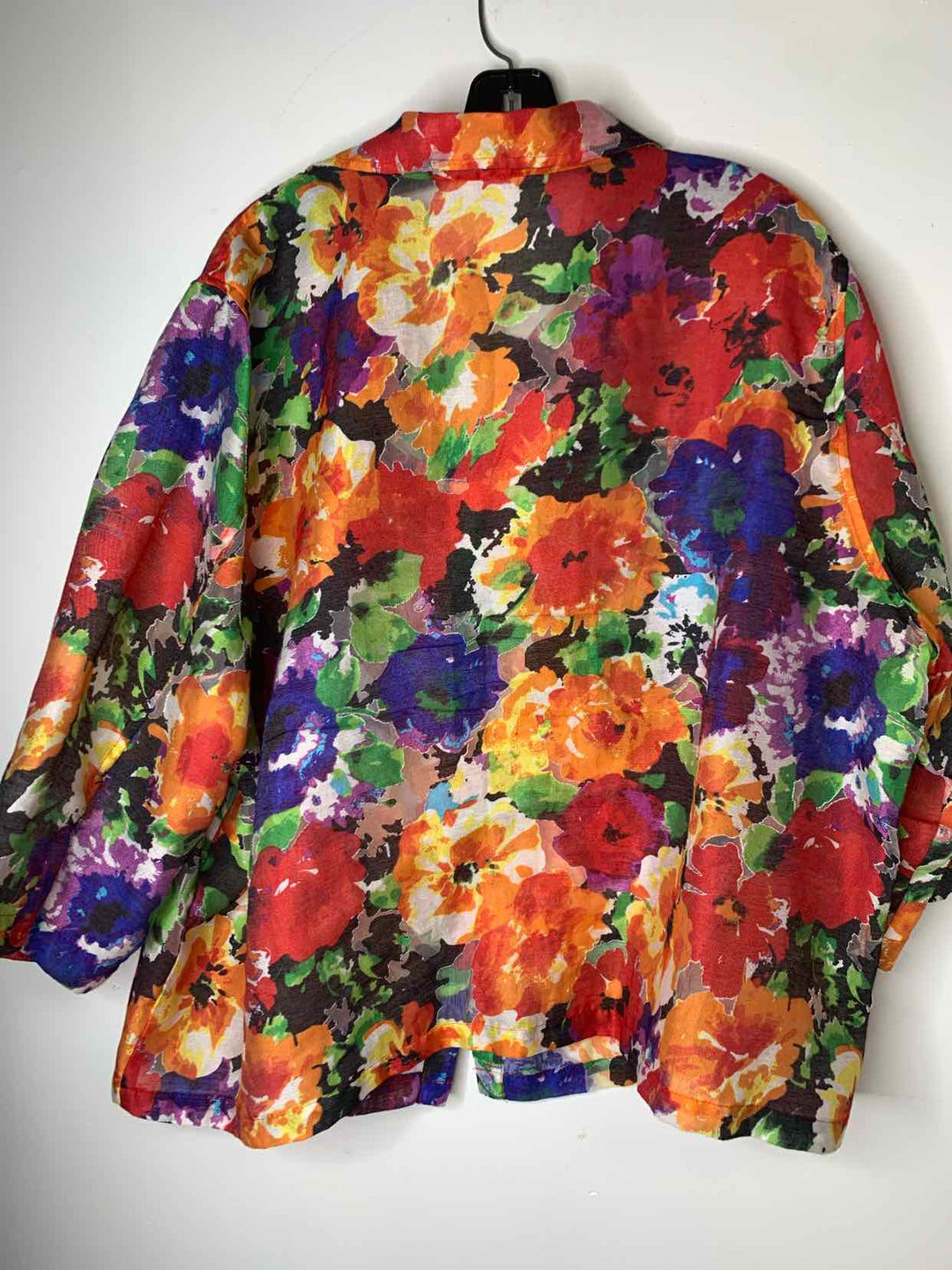 Erin Women Size 2X floral short sleeve top