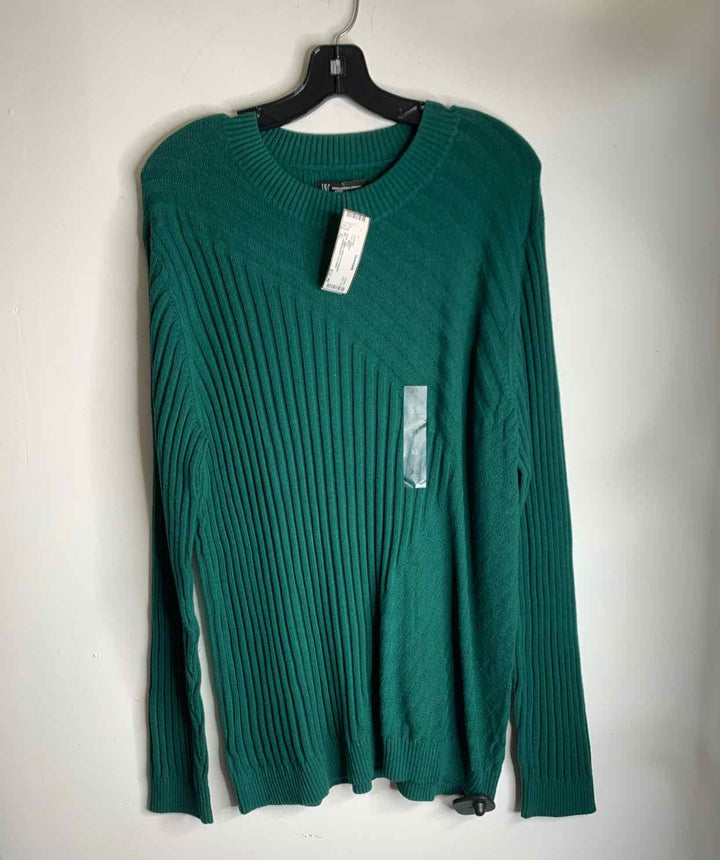 INC International Concepts Green Women Size XL sweater