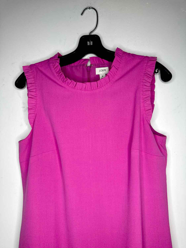 Women Size 6 J Crew Pink sleeveless dress