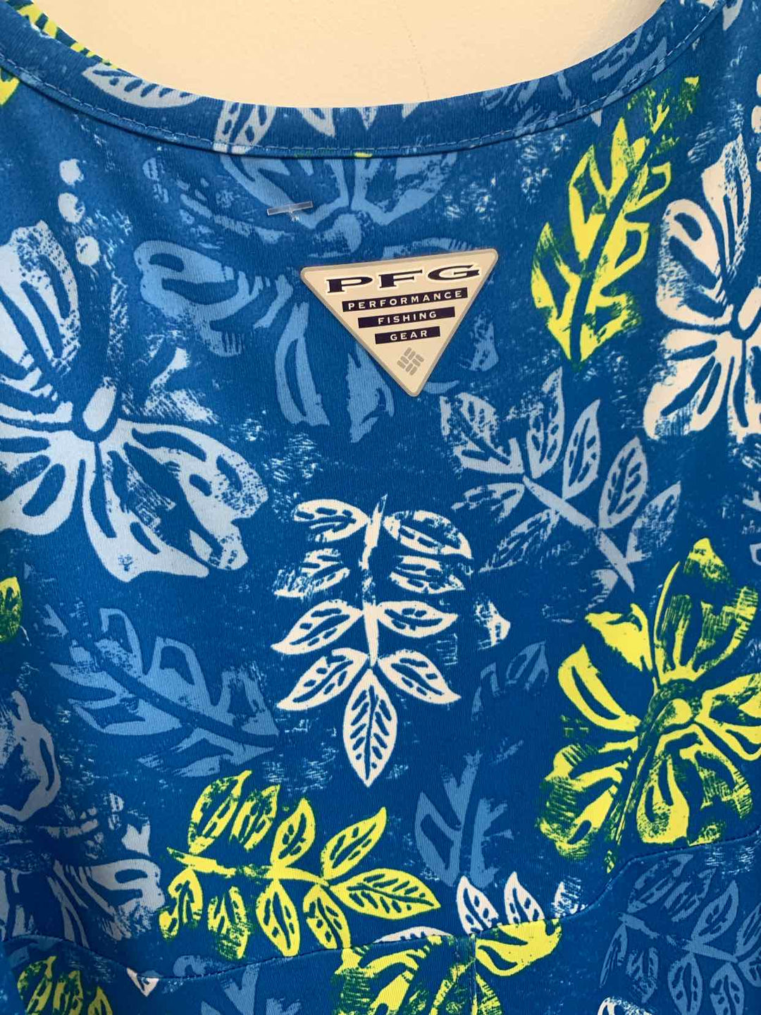 Columbia Size M Blue Floral athletic dress