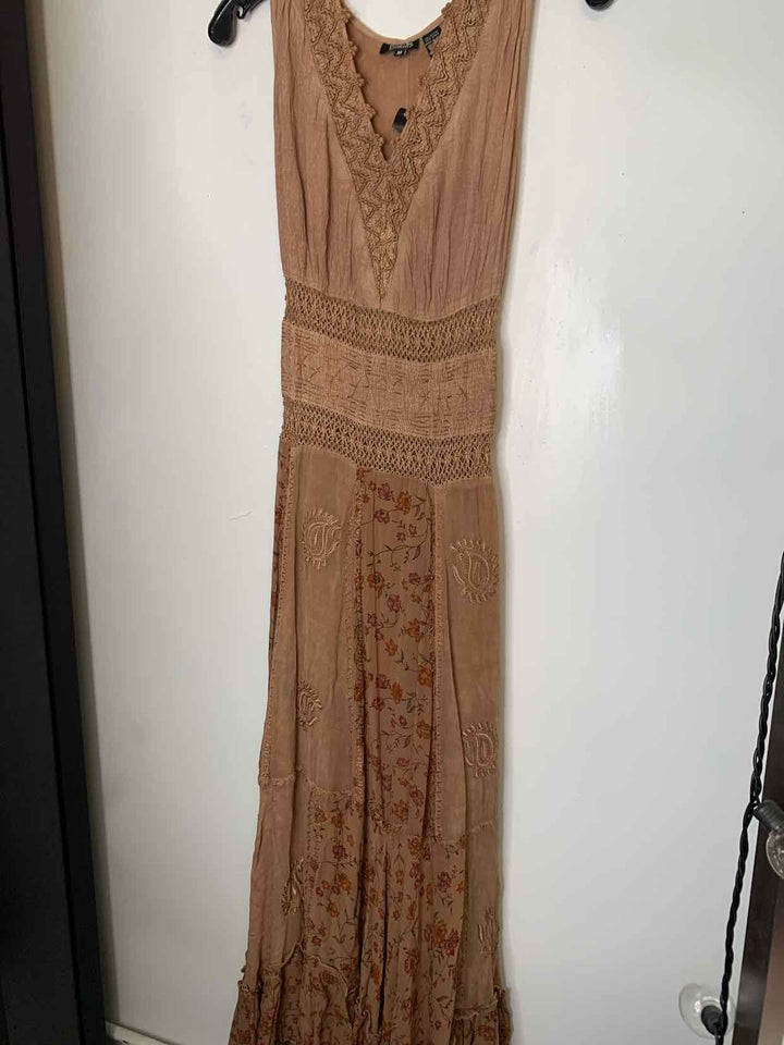 Women Size M Magic Brown maxi sleeveless
