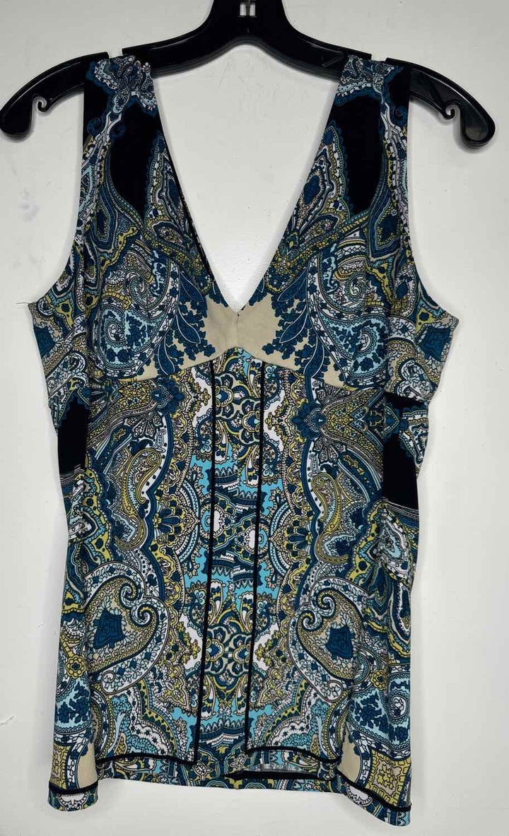 INC International Concepts Women Size L Teal sleeveless