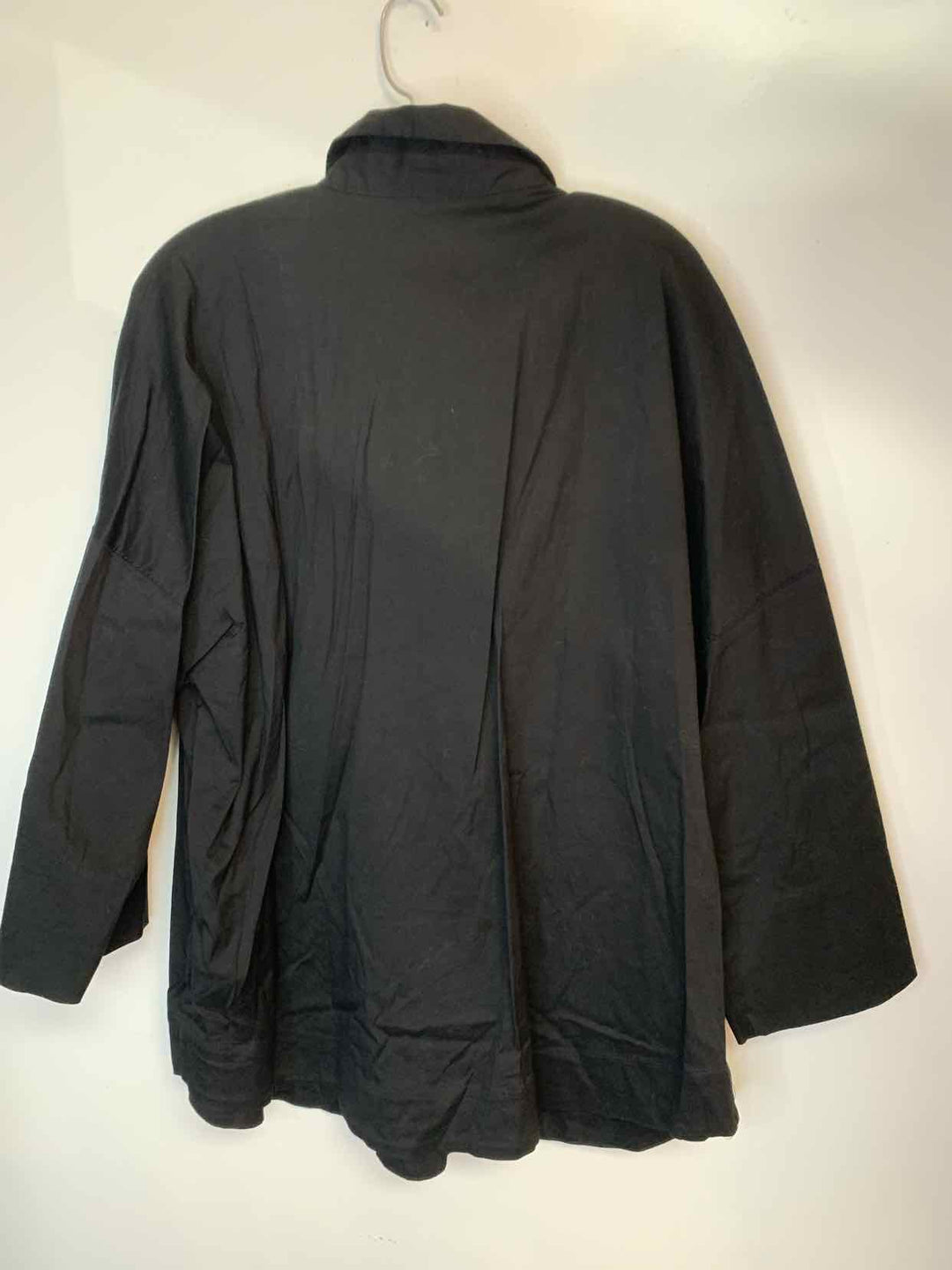 Chicos Women Size 3 Black long sleeve top