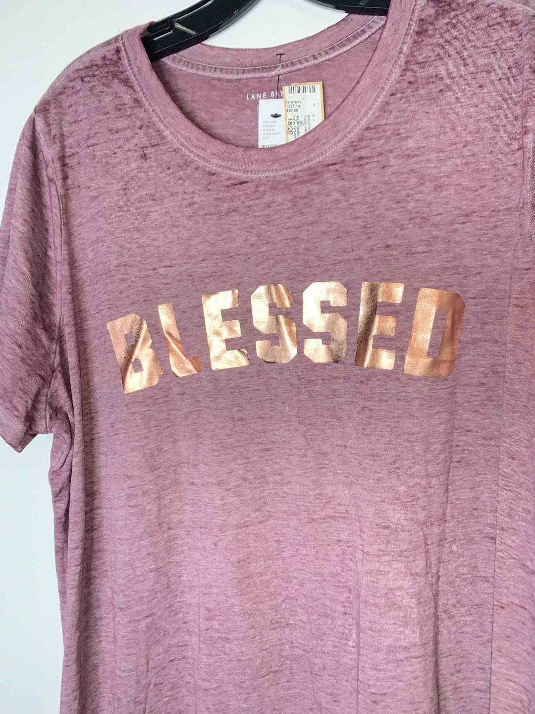 Lane Bryant Women Size 18/20 maroon tee shirt