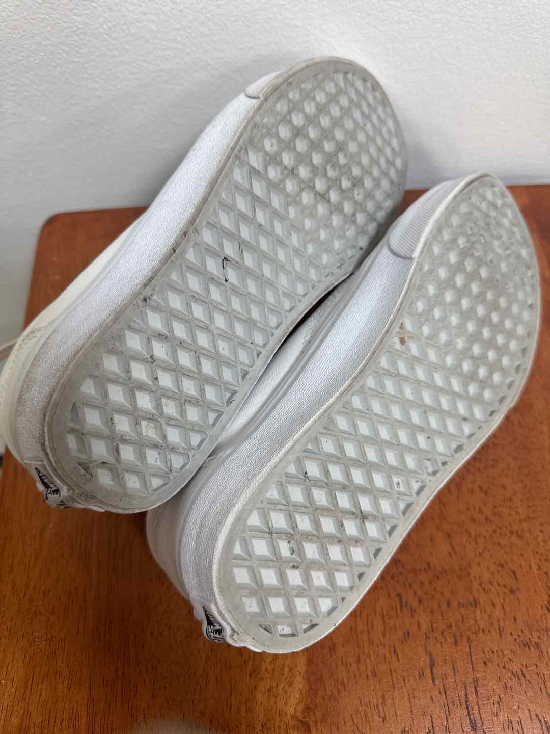Vans Shoe Size 7.5 White athletic sneaker