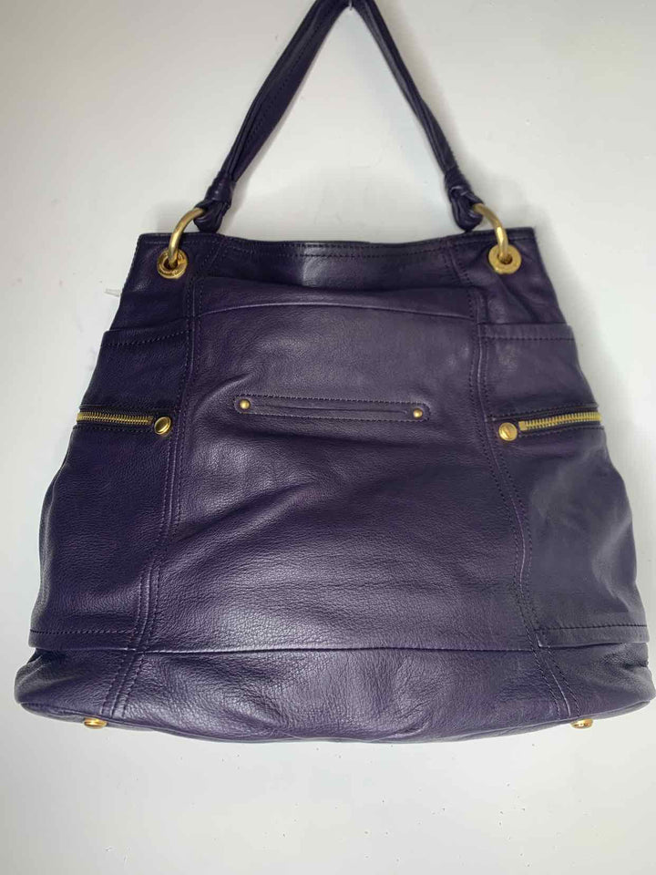 B Makowsky purple satchel