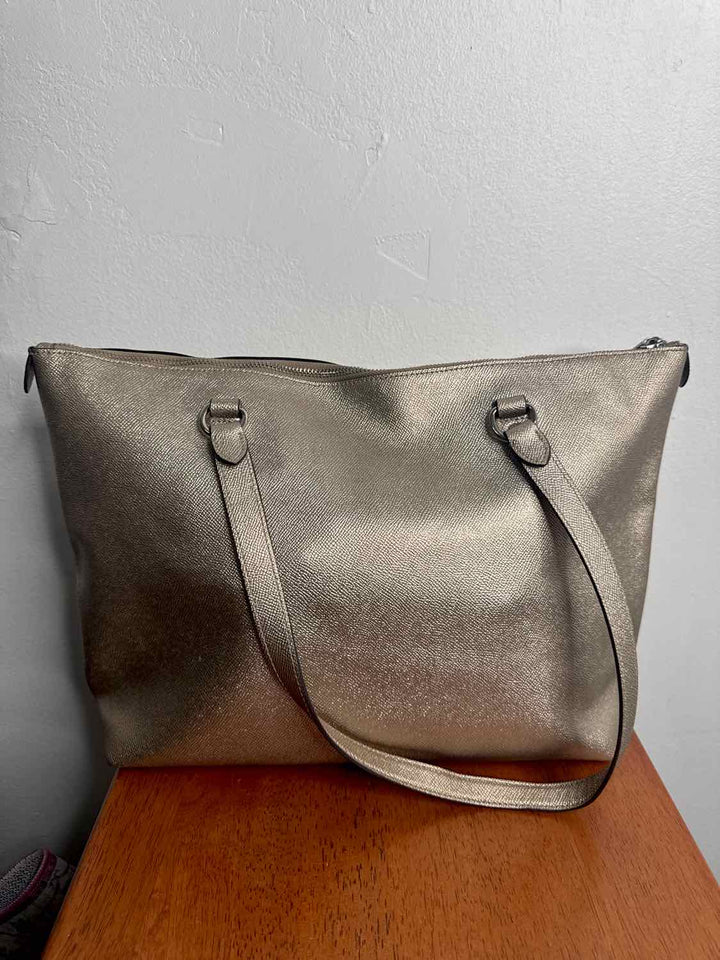 Coach Gold tote bag