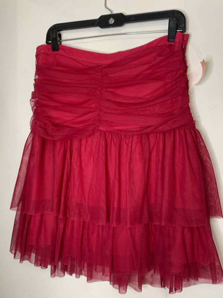 Maeve Size 12 Burgundy Shorts