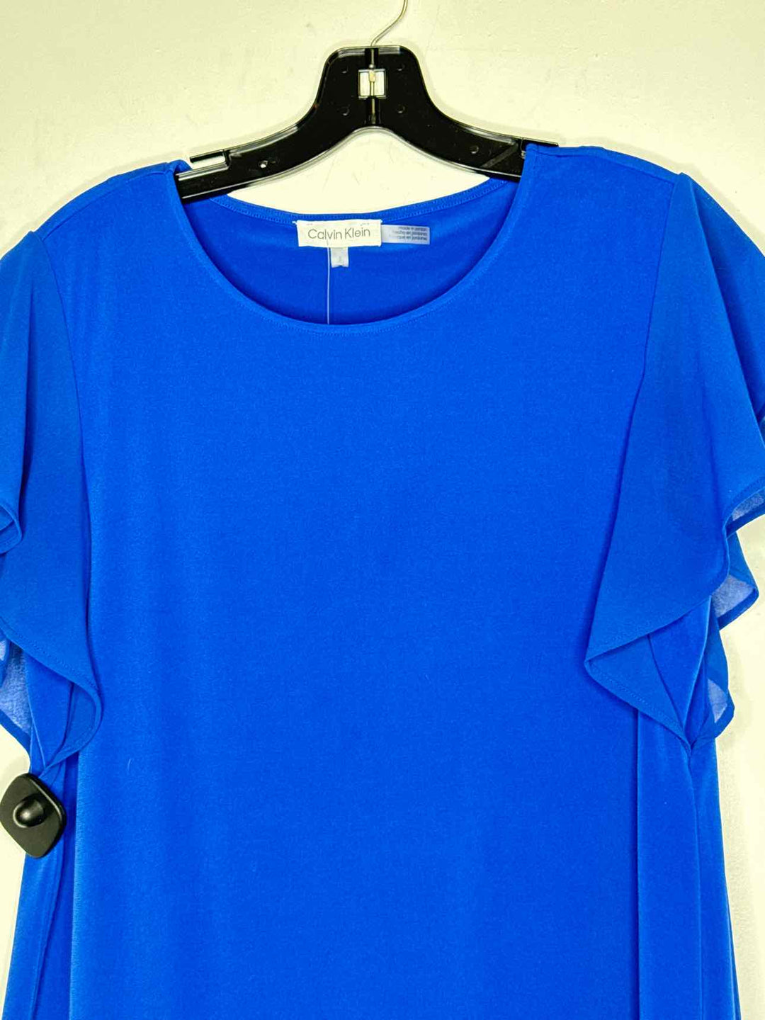 Calvin Klein Women Size S Blue short sleeve top