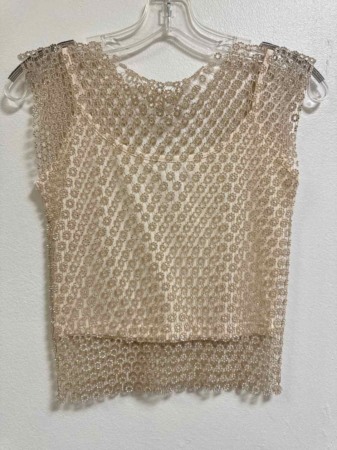 House of Harlow Size M Cream short sleeve top