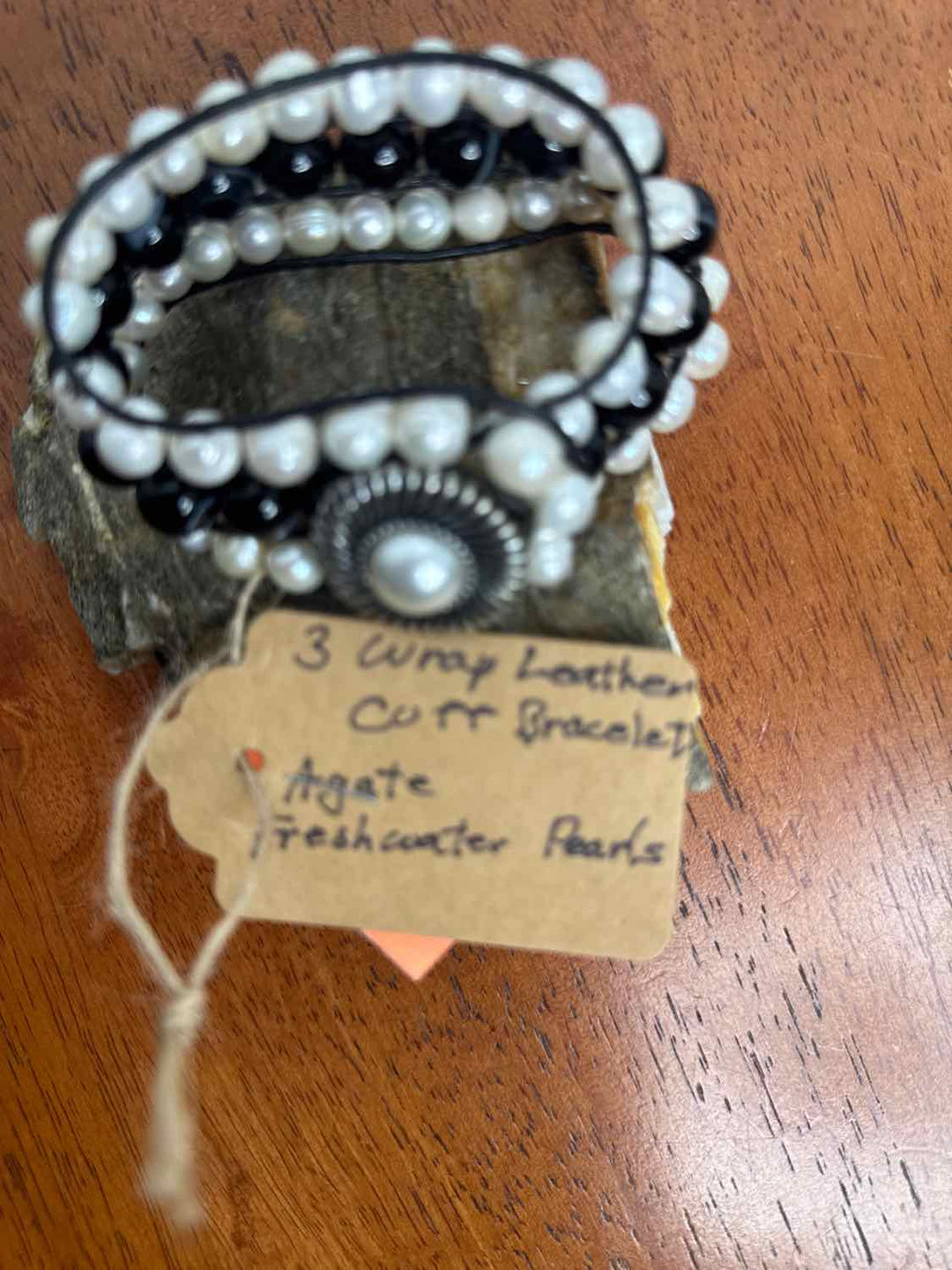 Stone Addiction Size OS Black Excellent Bracelet