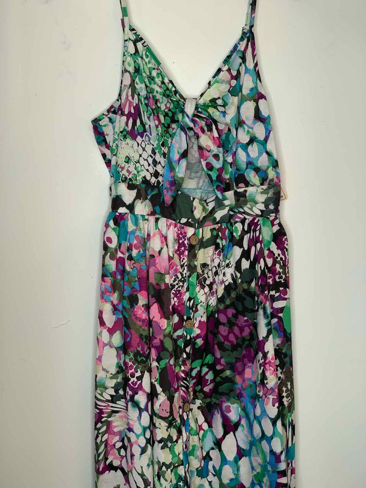 Women Size M floral spaghetti strap dress