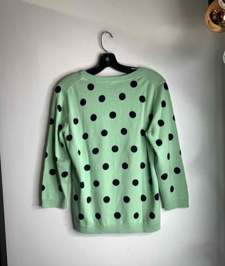 Talbots polkadot Women Size M sweater
