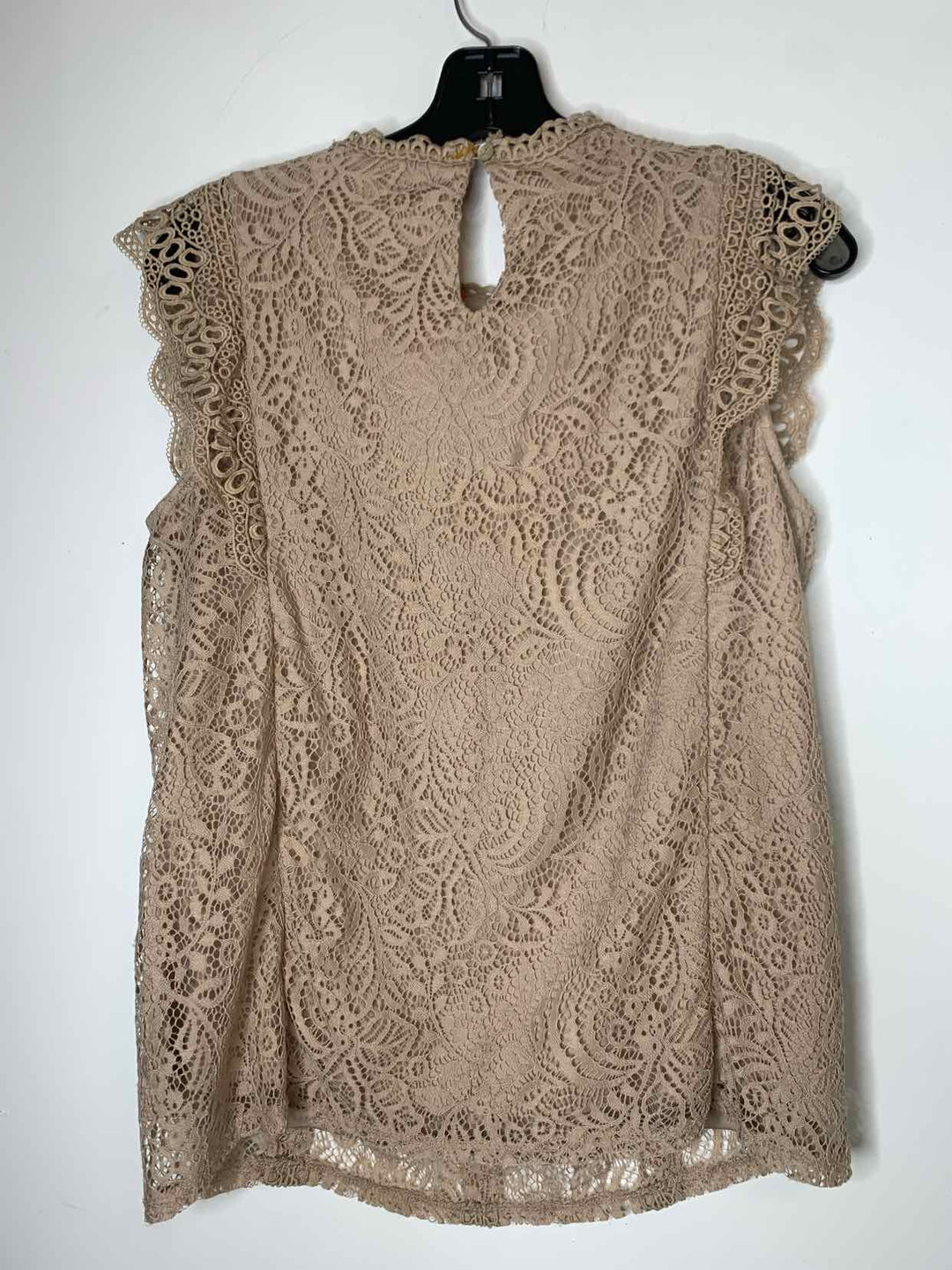 Cable & Gauge Women Size L tan sleeveless