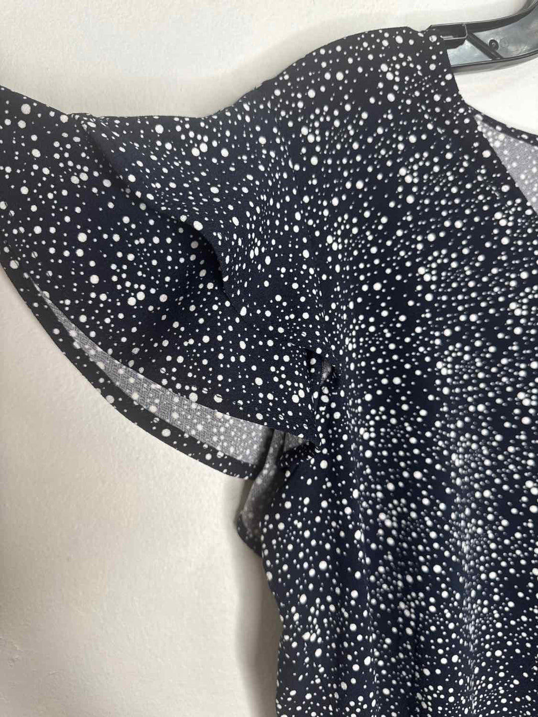 Adrianna Papell Size M Black short sleeve top