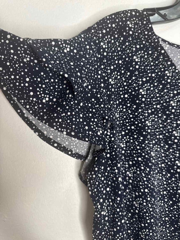 Adrianna Papell Size M Black short sleeve top